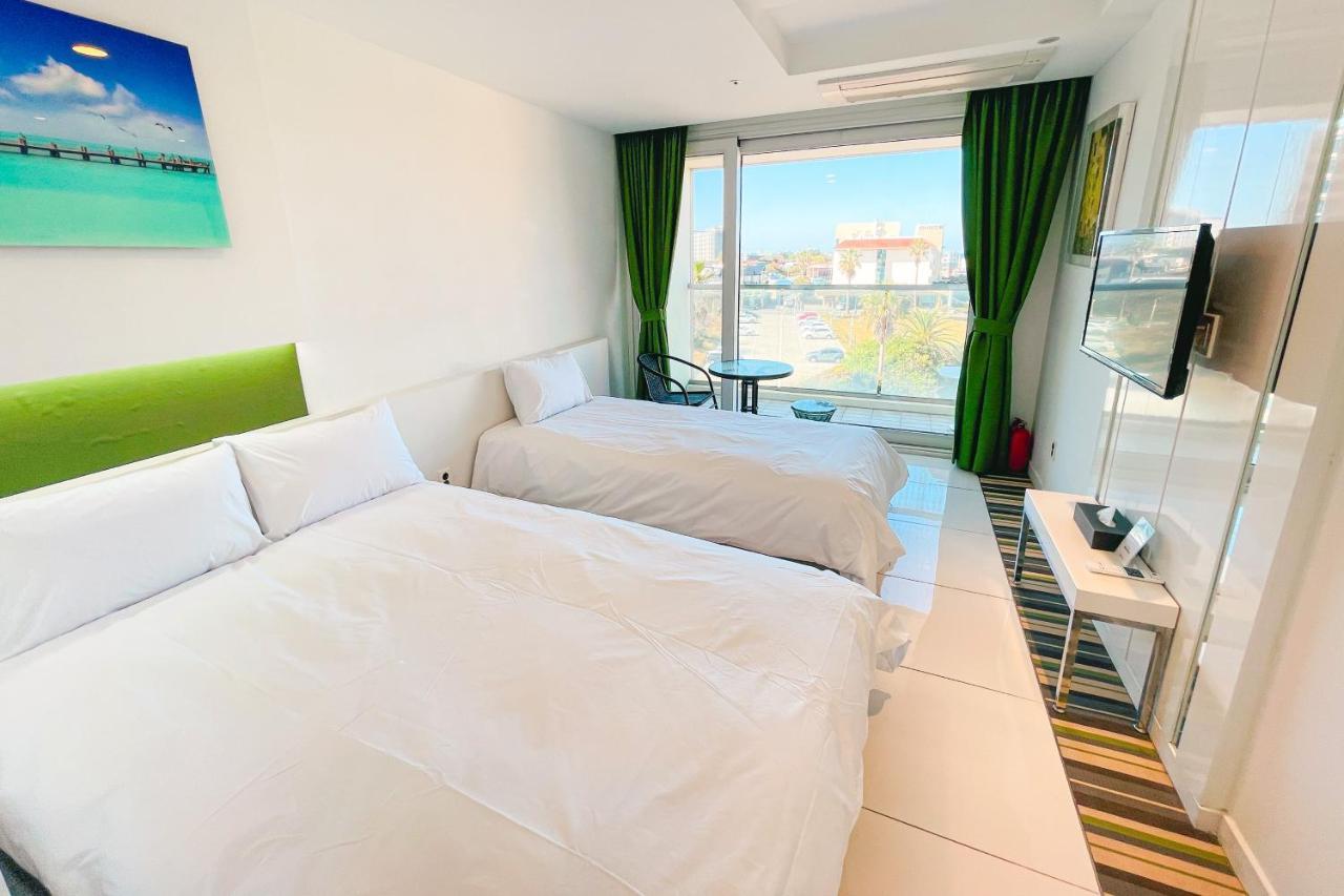 Hamdeok Beach Stay Чеджудо Экстерьер фото