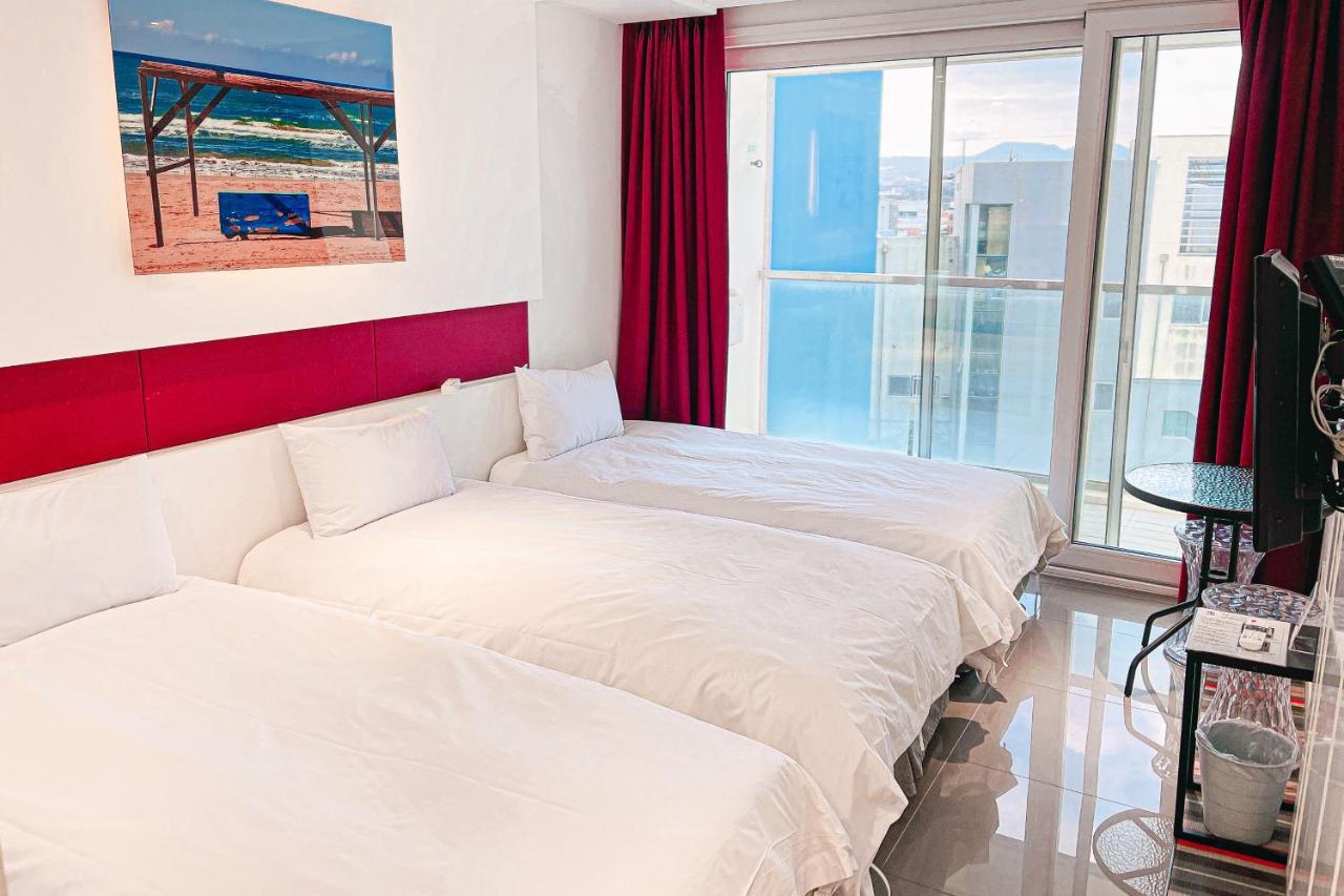 Hamdeok Beach Stay Чеджудо Экстерьер фото