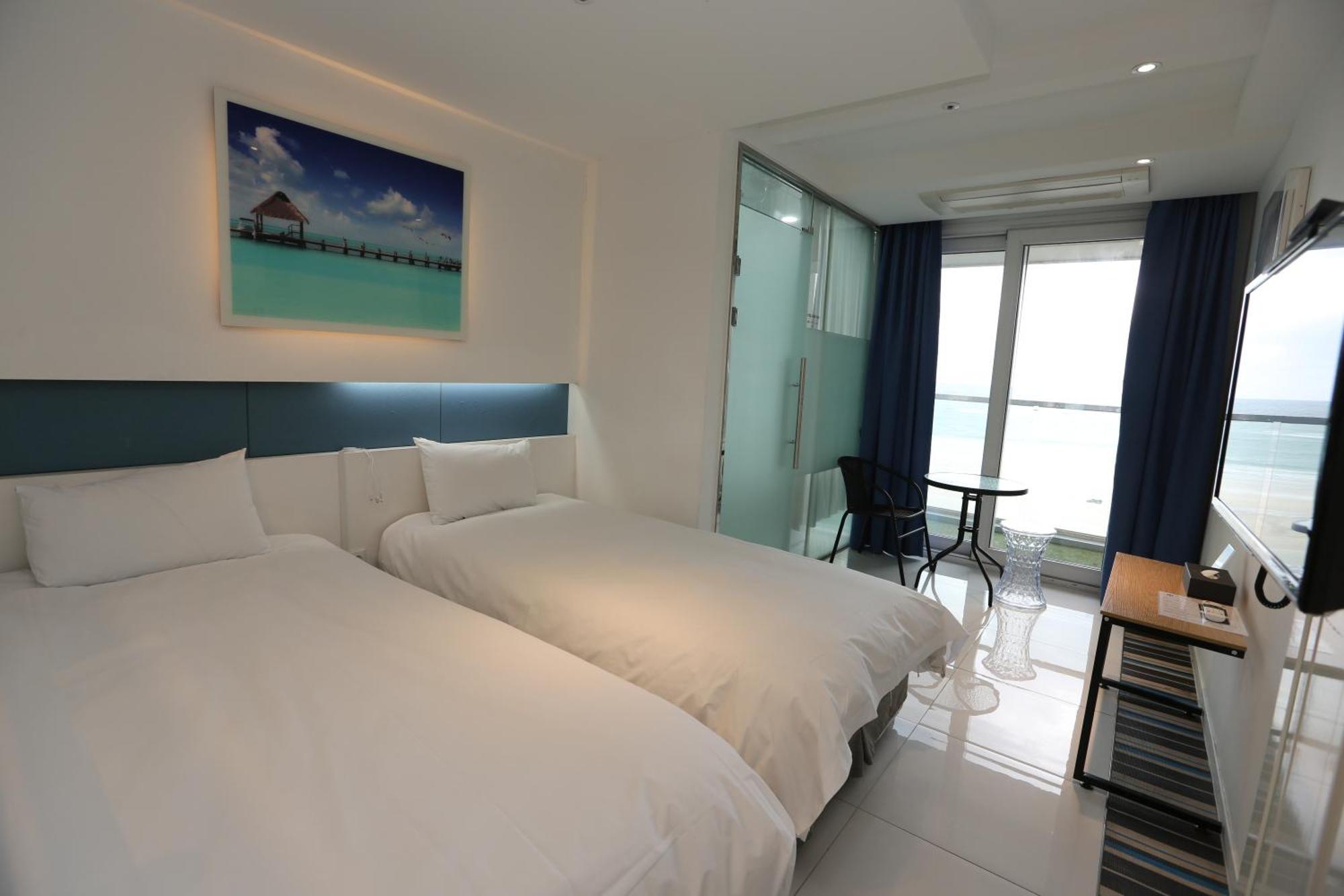 Hamdeok Beach Stay Чеджудо Экстерьер фото